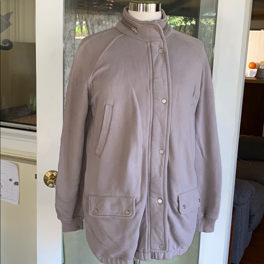 Wilfred Free Soft Utility Jacket Taupe